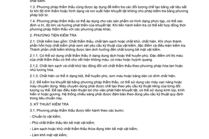 Tiêu chuẩn Việt Nam TCVN 4617:1988 về Kiểm tra không phá hủy - Phương pháp thẩm thấu do Ủy ban Khoa học và Kỹ thuật Nhà nước ban hành