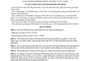 Quyết định 363/QĐ-UB  tiêu chuẩn địa phương bánh dẻo, bánh in không nhân