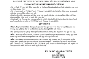 Quyet-dinh-274-QD-UB-quy-che-ve-to-chuc-va-hoat-dong-cua-cac-truong-day-nghe-tap-the-va-tu nhân trên địa bàn thành phố Hồ Chí Minh