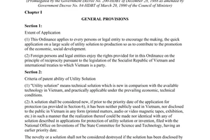 Decree No. 200-HDBT of December 28, 1988, on utility solution.