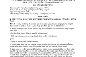 Nghị định 56-HĐBT quy định chi tiết thi hành Pháp lệnh Nghĩa vụ lao động công ích