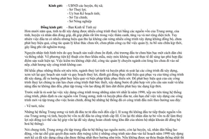 Chỉ thị 33/UB-CT 1989 đầu tư đồng bộ hệ thống thuỷ nông phục vụ sản xuất nông nghiệp Bến Tre