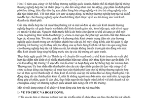 Chỉ thị 30/CT-UB  chấn chỉnh củng cố tổ chức và hoạt động kinh doanh của hệ thống thương nghiệp hợp tác xã thành phố