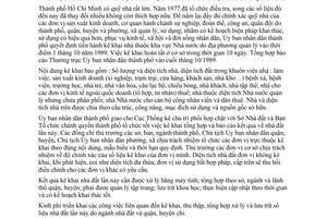 Chỉ thị 34/CT-UB kê khai nhà thuộc khu vực nhà nước địa phương quản lý