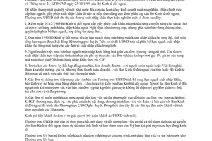 Chỉ thị 118/CT-UB năm 1989 chấn chỉnh công tác xuất nhập khẩu Bến Tre