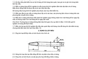 Tiêu chuẩn quốc gia TCVN 4787:1989 về Xi măng - Phương pháp lấy mẫu và chuẩn bị mẫu