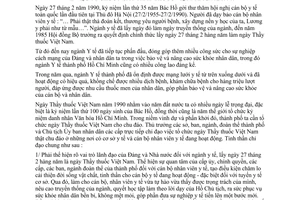 Chỉ thị 04/CT-UB tổ chức ngày thầy thuốc Việt Nam 27/02/1990