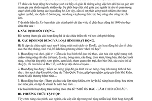 Chỉ thị 15/CT-UB tổ chức hoạt động hè 1990 học sinh