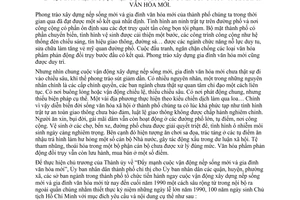 Chỉ thị 23/CT-UB đẩy mạnh cuộc vận động xây dựng nếp sống mới gia đình văn hóa mới