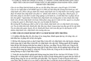 Thông tư 394/QLTA hướng dẫn tiêu chuẩn chấp hành viên bổ nhiệm chấp hành viên, chấp hành viên trưởng