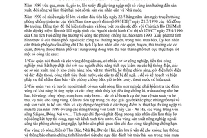 Chỉ thị 26/CT-UB công tác phòng chống lụt bão năm 1990