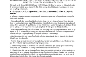 Thông tư 32-TC/VKH hướng dẫn quản lý sử dụng vốn xí nghiệp quốc doanh