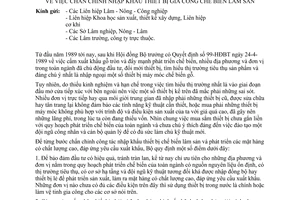 Chỉ thị 10-LS/CNR chấn chỉnh nhập khẩu thiết bị gia công chế biến lâm sản