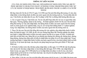 Thông tư liên ngành 08/TTLN xử lý hành vi nhập khẩu trái phép buôn bán thuốc lá điếu nước ngoài