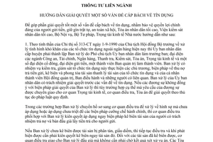 Thông tư liên ngành 10/TTLN giải quyết vấn đề cấp bách tín dụng