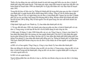 Chỉ thị 45/CT-UB giải quyết công nợ đơn vị thuộc thành phố đơn vị trung ương tỉnh thành