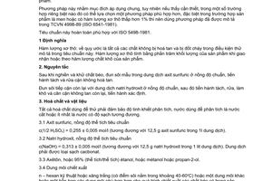 Tiêu chuẩn Việt Nam TCVN 5103:1990 ( ISO 5498-1981) về nông sản thực phẩm - xác định hàm lượng xơ thô - Phương pháp chung do Ủy ban Khoa học Nhà nước ban hành