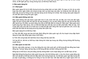 Tiêu chuẩn Việt Nam TCVN 5089:1990 (ISO 6322/2-1981)
về bảo quản ngũ cốc và đậu đỗ - yêu cầu cơ bản