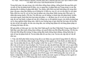 Chỉ thị 08-TATC/CT triển khai chống tham nhũng, chống buôn lậu biên giới tội phạm kinh tế khác