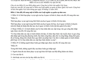 Luật Nghĩa vụ quân sự 1990 sửa đổi 46-LCT/HĐNN8