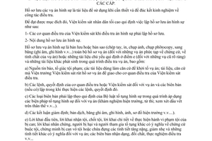 Quyết định 03/VP năm 1991 lập hồ sơ lưu án hình sự trong cơ quan điều tra