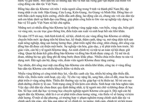 Chỉ thị 68- CT/TW năm 1991 công tác ở vùng đồng bào dân tộc Khơme