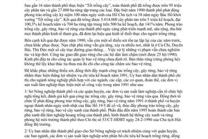 Chỉ thị 12/CT-UB thực hiện công tác trồng cây gây rừng, bảo vệ rừng năm 1991