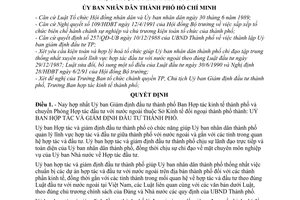 Quyết định 657/QĐ-UB  thành lập Ủy ban Hợp tác Giám định đầu tư