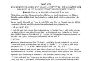 Công văn 655/C11(CTC) hướng dẫn con dấu, quản lý con dấu của công ty, doanh nghiệp tư nhân