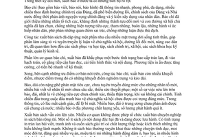 Chỉ thị 08-CT/TW 1992 nâng cao chất lượng và hiệu quả công tác báo chí xuất bản