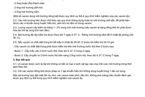 Tiêu chuẩn ngành 10TCN161:1992 về vacxin thú y - 
Quy tình kiểm tra thuần khiết