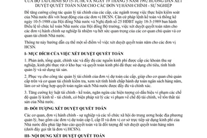 Thông tư 15-TC/HCVX hướng dẫn xét duyệt quyết toán năm đơn vị hành chính sự nghiệp