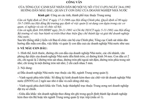 Công văn 172/C13(P3) hướng dẫn mẫu dấu, quản lý con dấu doanh nghiệp Nhà nước