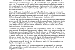 Quyết định 249-CT chỉ đạo thực hiện thanh toán nợ giai đoạn II