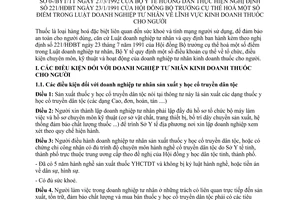 Thông tư 03-BYT/TT lĩnh vực kinh doanh thuốc hướng dẫn Nghị định 221-HĐBT Luật doanh nghiệp tư nhân