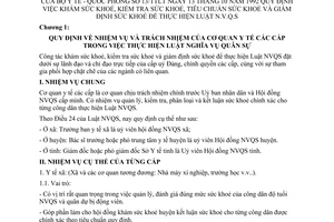 Thông tư liên tịch 13/TTLT quy định khám kiểm tra tiêu chuẩn sức khoẻ thực hiện Luật nghĩa vụ quân sự