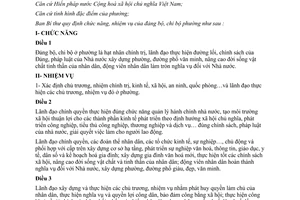 Quy định 52-QĐ/TW năm 1992 chức năng nhiệm vụ đảng bộ chi bộ phường