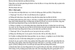 Hiệp định khuyến khích bảo hộ đầu tư giữa Việt Nam Armenia 1992