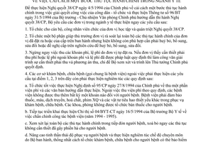 Chỉ thị 08-BYT/CT cải cách một bước thủ tục hành chính ngành y tế