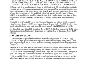 Thông tư 01-TC/HCVX quy định tạm thời chế độ quản lý tài chính cơ quan hành chính đơn vị sự nghiệp đoàn thể, hội quần chúng tổ chức hoạt động có thu