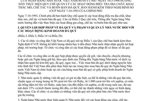 Thông tư 05/TT-NH7 quy chế quản lý hoạt động điều tra địa chất, khai thác mỏ, chế tác buôn bán đá quý hướng dẫn Nghị định  67-CP