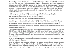 Công văn 290/TCHQ-CQ hướng dẫn bổ sung tiêu chuẩn hành lý miễn thuế người xuất nhập cảnh