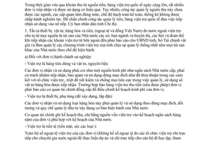 Chỉ thị 07/CT-UB năm 1994 tăng cường quản lý nguồn hàng viện trợ Bến Tre