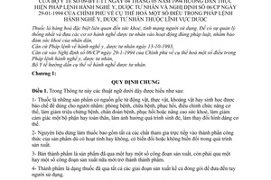 Thông tư 09-BYT/TT cụ thể hoá Pháp lệnh hành nghề y, dược tư nhân lĩnh vực dược hướng dẫn Nghị định 06/CP
