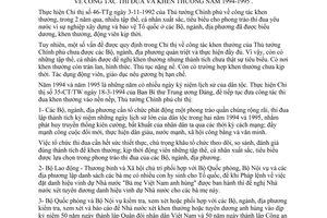 Chỉ thị 395-TTg công tác thi đua khen thưởng năm 1994-1995