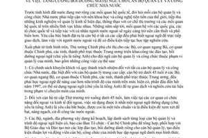 Chỉ thị 422-TTg bồi dưỡng ngoại ngữ cán bộ quản lý công chức Nhà nước