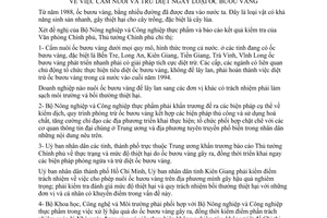 Chỉ thị 528-TTg cấm nuôi trừ diệt ngay ốc bươu vàng