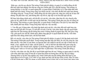 Chỉ thị 668-TTG thực hiện chế độ nghỉ hưu cán bộ công chức