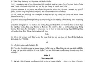 Hiệp định trợ cấp các biện pháp đối kháng 1994