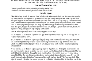 Quyết định 763-TTg  chính sách đối với kinh tế hợp tác xã (tiểu, thủ công nghiệp, xây dựng, vận tải, thương mại  dịch vụ)